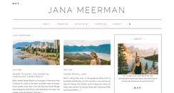 Desktop Screenshot of janameerman.com